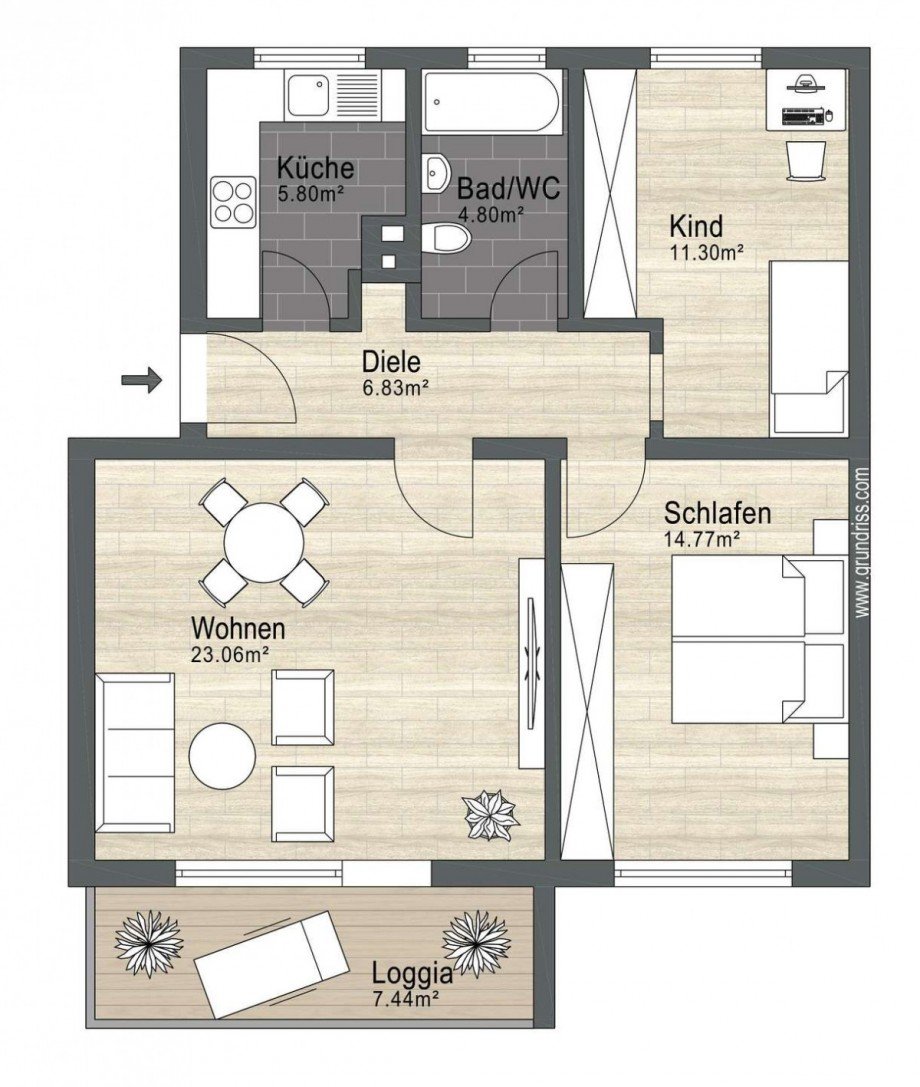 Grundriss Wohnung Taunusstein
