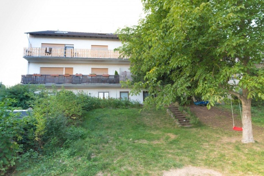 Ansicht Gartenseite Mehrfamilienhaus Hohenstein / Born