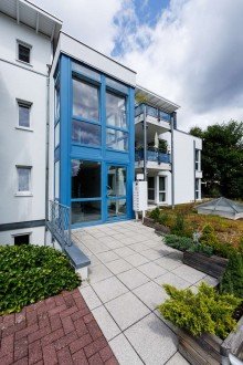 Gepflegter Eingangsbereich Wohnen �ber den Weinbergen - Penthouse mit gro�er Dachterrasse