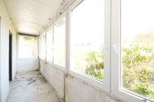 Wintergarten Perfekt f�r Paare und kleine Familien: Zuhause mit Kamin und kleinem Garten