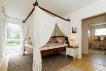 Schlafzimmer Wohnen �ber den Weinbergen - Penthouse mit gro�er Dachterrasse