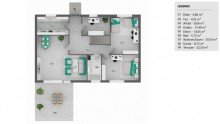 Erdgeschoss Helles Einfamilienhaus mit gro�em Grundst�ck - ideal f�r Paare und kleine Familien