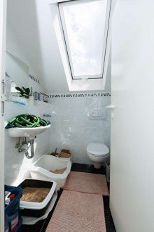 G�ste-WC Wohnen �ber den Weinbergen - Penthouse mit gro�er Dachterrasse
