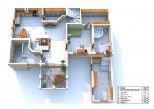 Obergeschoss Einziehen und wohlf�hlen - hochwertig saniertes Zweifamilienhaus in Georgenborn