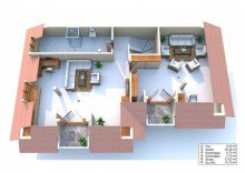 Dachgeschoss Einziehen und wohlf�hlen - hochwertig saniertes Zweifamilienhaus in Georgenborn