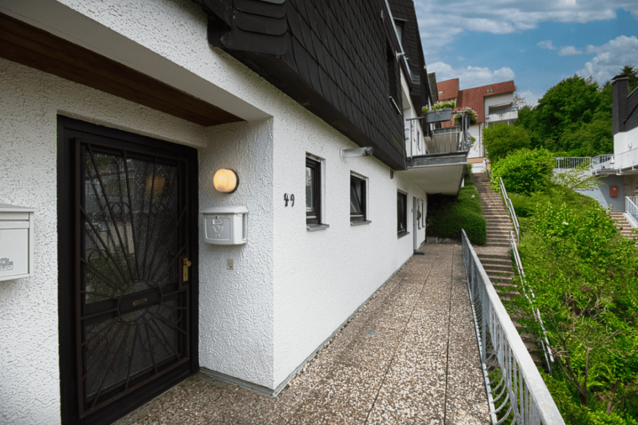 Eingangsbereich Terrassenwohnung Bad Schwalbach