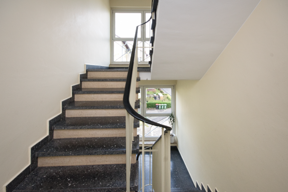 Gepflegtes Treppenhaus Etagenwohnung Mainz
