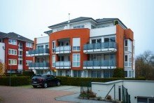 Au�enansicht Gut vermietete, barrierefreie Eigentumswohnung im Zentrum von Wehen