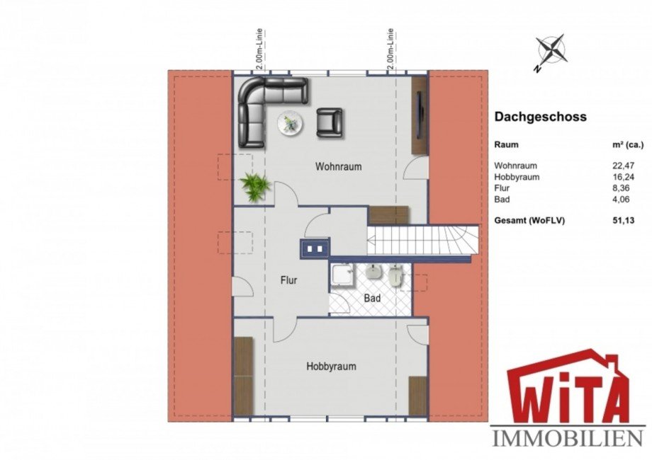DG Grundriss_ Einfamilienhaus Taunusstein