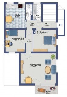 Erdgeschoss Flexibles Mehrgenerationenhaus mit Traumblick und separatem B�ro in Bleidenstadt