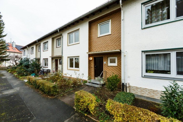 Au�enansicht Mainz / Mombach Reihenmittelhaus Sonniges Reihenhaus in guter Lage von Mainz Mombach