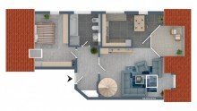 Hauptgeschoss Kapitalanlage: Traumhafte Maisonette mit Terrasse und Blick �ber Wiesbaden Naurod