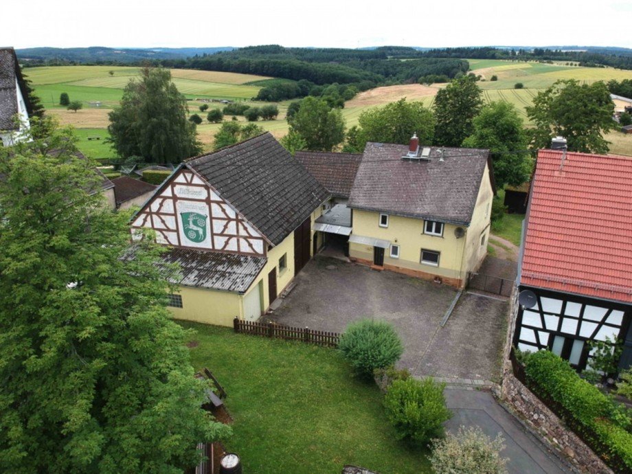 Luftbild Einfamilienhaus Schlangenbad / Hausen vor der H�he