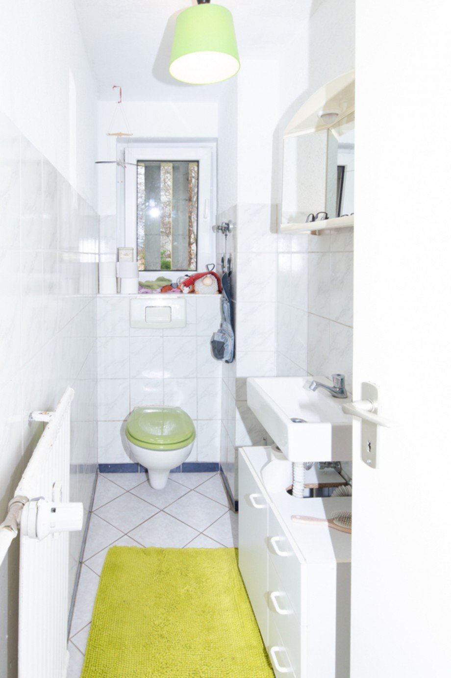 G�ste-WC Terrassenwohnung Mainz