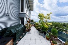 ...sowie nach Rheinhessen Wohnen �ber den Weinbergen - Penthouse mit gro�er Dachterrasse