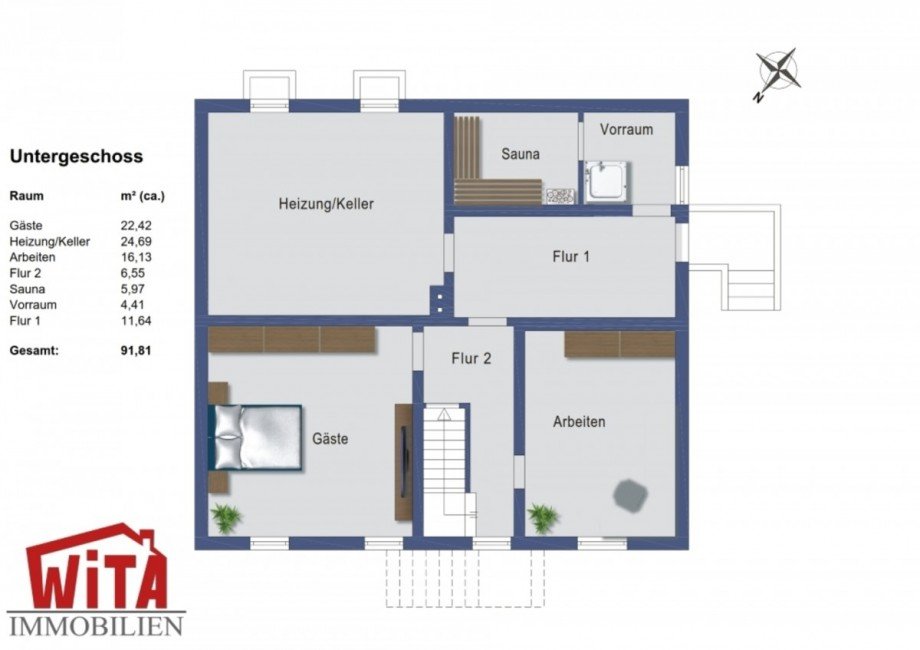 UG Grundriss_ Einfamilienhaus Taunusstein