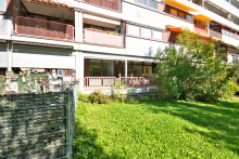Au�enansicht Barrierearme Erdgeschosswohnung mit Sonnenloggia
