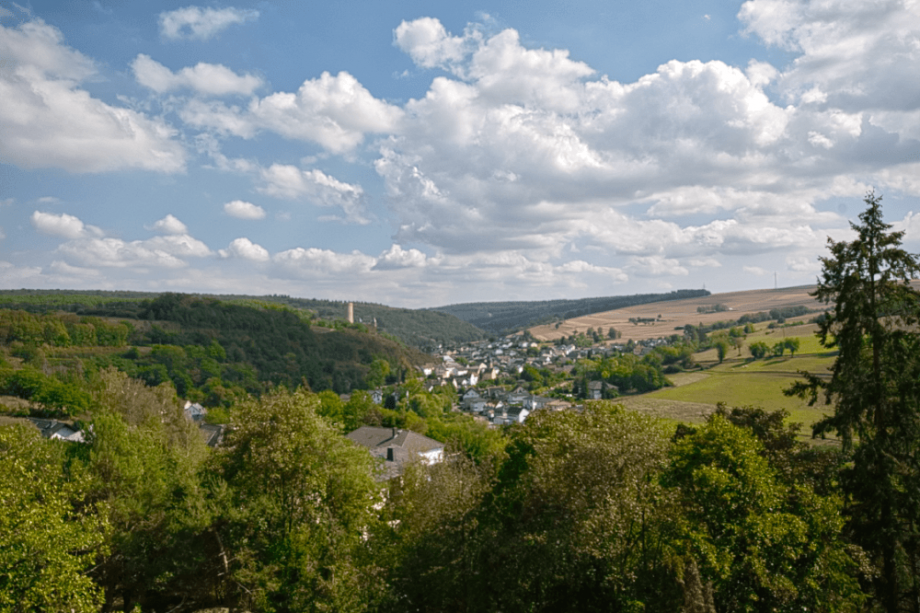 ...mit Traumblick auf Burg und Land Etagenwohnung Burgschwalbach