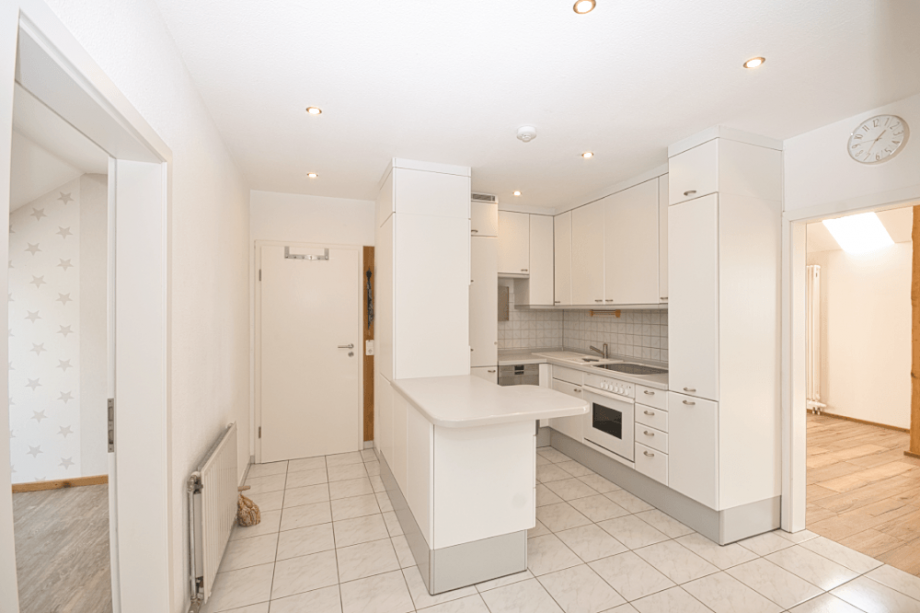 Praktische K�che Etagenwohnung Burgschwalbach